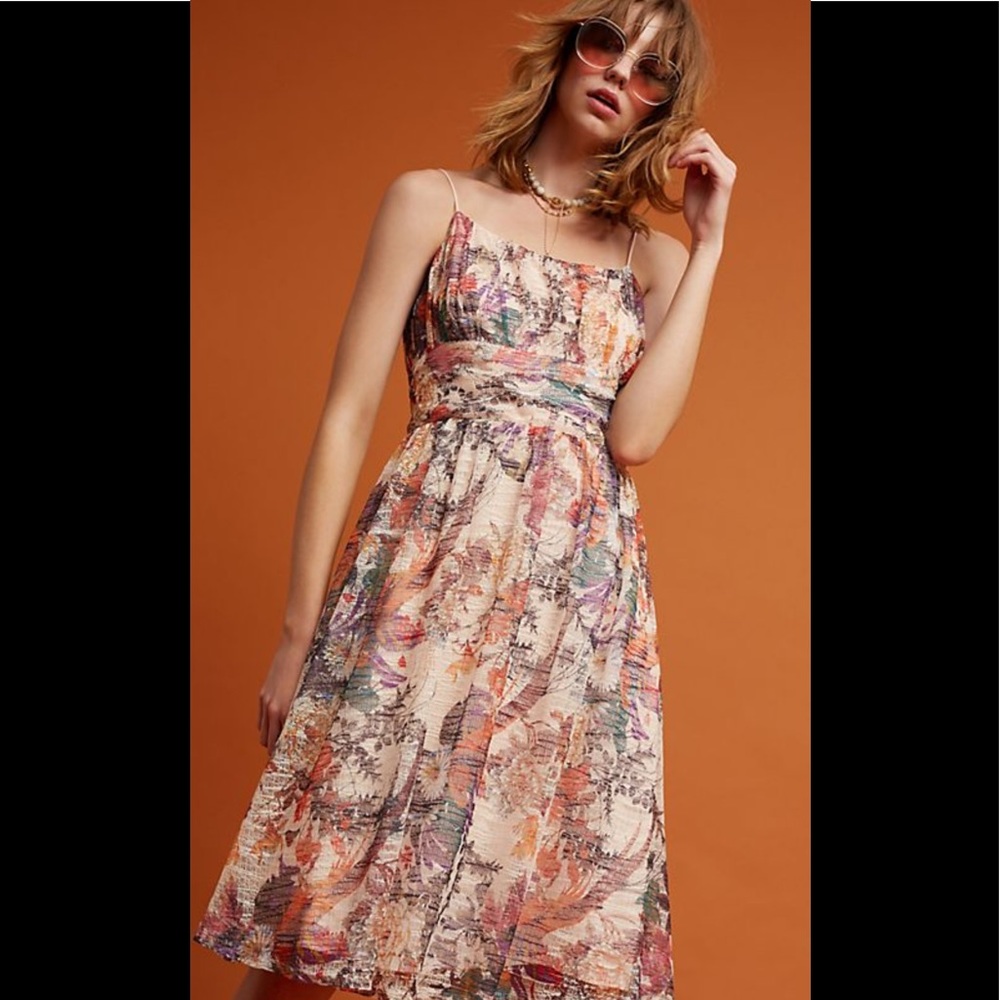 Anthropologie Maeve Mackenzie Dress SZ 12